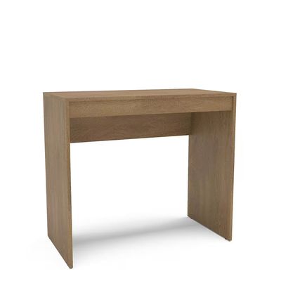 Escrivaninha Liberdade 1 Gaveta MDP Compacta Pintura UV Corrediças Metálicas Politorno Marrom