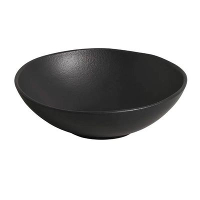 Bowl Médio Porto Brasil Orgânico em Stoneware Preto Matte - 1,9 litros Preto