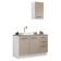 Conjunto Gabinete Para Banheiro 120cm 3 Portas 3 Gavetas Agata Madesa 01 Branco-crema