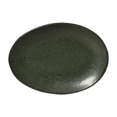 Conjunto de Pratos de Sobremesa Ovais Porto Brasil Orgânico Greenery 22,5cm - 6 peças n/a