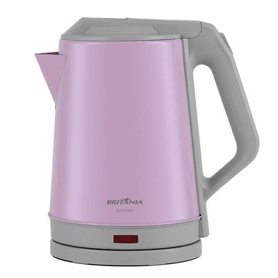 Chaleira Elétrica Rosa Britânia 1,9L Inox BCH12RS 220V