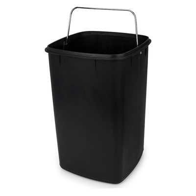 Lixeira com Pedal e Balde Frame Inox 12L Brinox Inox