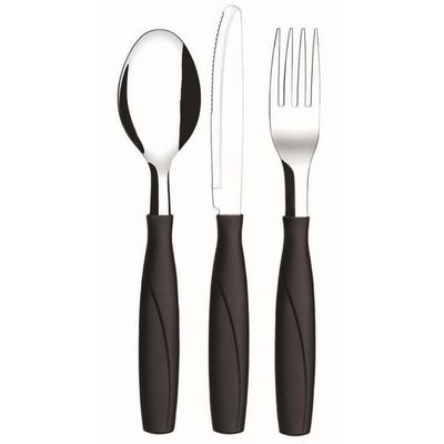 Faqueiro Brinox Itaparica em Aço Inox 6000/712 - 24 peças Preto