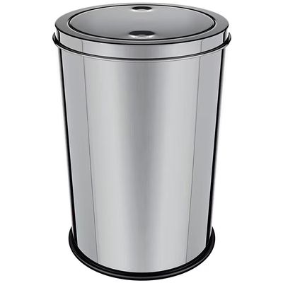 Lixeira Design Tampa Basculante Inox 12L Euro Inox