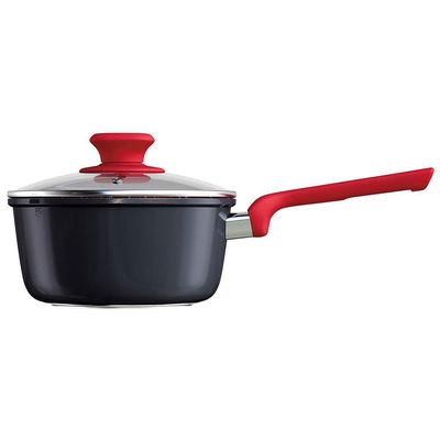 Panela Colorstone Antiaderente 5 Camadas Vermelha 2,2 L Euro Home Vermelho