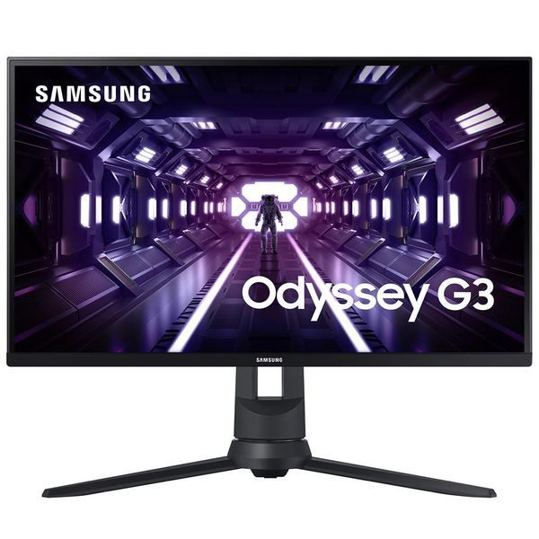 Monitor Gamer Samsung Odyssey 24 Preto / Bivolt