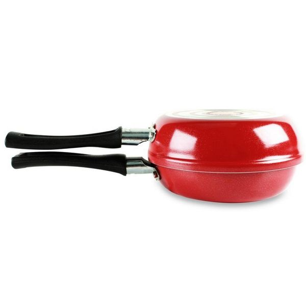 Omeleteira Garlic 14cm Antiaderente ProFlon Brinox Vermelho