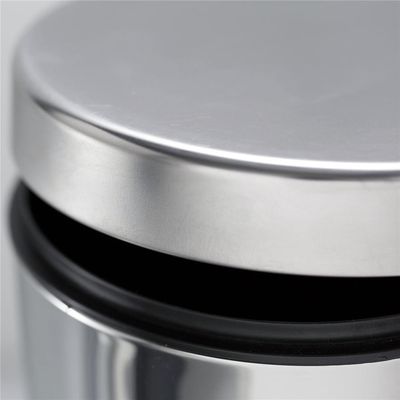 Lixeira com Pedal Decorline em Aço Inox 5 L Brinox Inox