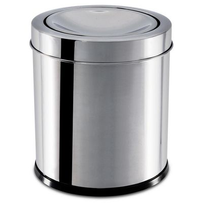 Lixeira com Tampa Basculante 3032/201 3,2 Litros Brinox Inox