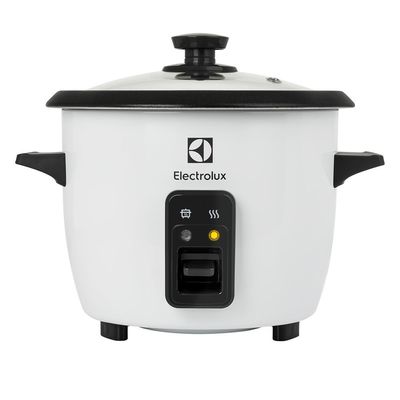 Panela Elétrica de Arroz Easyline RCB50 7 Xícaras Electrolux Branco / 110V