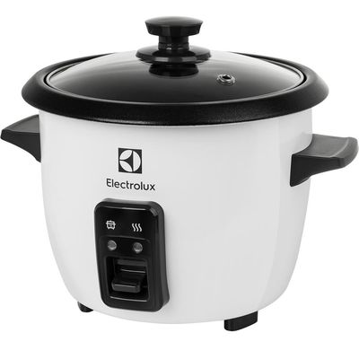 Panela Elétrica de Arroz Easyline RCB50 7 Xícaras Electrolux Branco / 110V