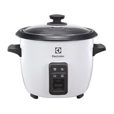 Panela Elétrica de Arroz Easyline RCB50 7 Xícaras Electrolux Branco / 110V