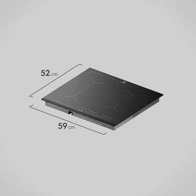 Cooktop 4 Bocas de Indução Electrolux Experience com Unicook e Timer (IE60P) 220V