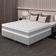 Cama Box Queen Size Loreto A26 Umaflex Cinza