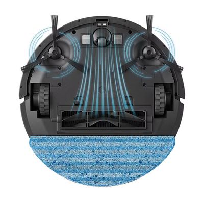 Aspirador Robô Electrolux Experience ERB80 Wi-Fi 150W Autonomia 1h40 Mapeamento Base Autolimpante Cinza / 220V