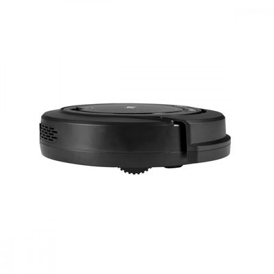 Aspirador Robô Wap Robot W90 Autonomia 1h20 Sensores Antiqueda e Anticolisão Bivolt Preto Preto