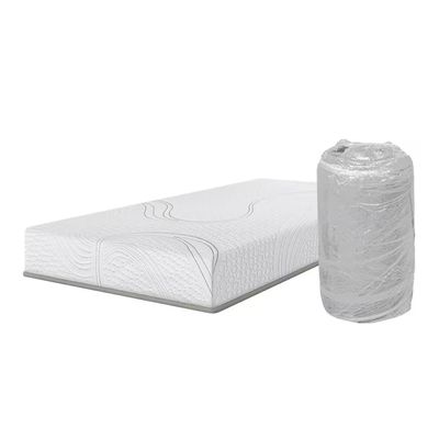 Colchão Solteiro Volare 17x88x188cm D33 Espuma 17cm Malha Bartira Branco