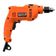 Furadeira de Impacto Black+Decker BED710550 3/8 Polegadas 550W Empunhadura Ergonômica Gatilho Anatômico Laranja e Preto / 110V