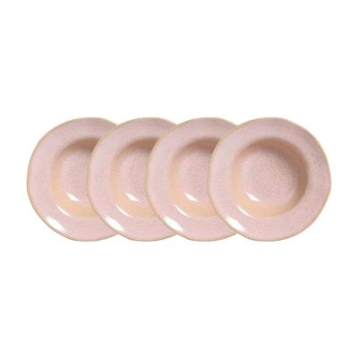 Conjunto de Pratos de Sobremesa Porto Brasil Orgânico Litchi 250ml - 4 Peças n/a