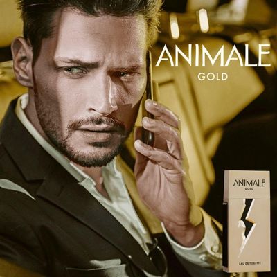Animale Gold Eau De Toilette Perfume Masculino 100ml