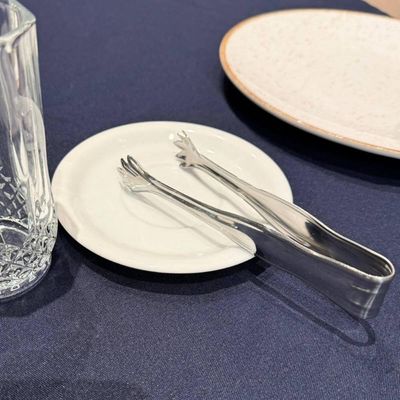 Kit 6 Pegadores de Carne Churrascaria Aço Inox 16cm Robusto Buffet Restaurante