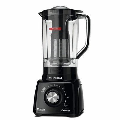 Conjunto Especial Mondial KT-105-B (Espremedor Premium + Batedeira Prática + Liquidificador Turbo Power) Preto / 110V