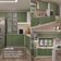 Conjunto Gabinete Para Banheiro 110cm 3 Gavetas 3 Portas Vik Madesa 01 Branco-verde