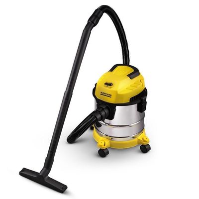 Aspirador de Pó e Água Kärcher WDL 1s 1700W 12L - 3 em 1 com Função Soprador e Filtro HEPA - 110V