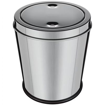 Lixeira Design com Tampa Basculante Inox 3L Euro Inox