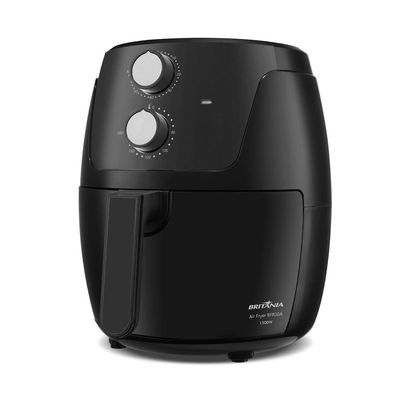 Fritadeira Elétrica Britânia BFR36A Silverstone 4,2L 1500W Air Flow Preta Preto / 220V