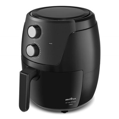 Fritadeira Elétrica Britânia BFR36A Silverstone 4,2L 1500W Air Flow Preta Preto / 220V