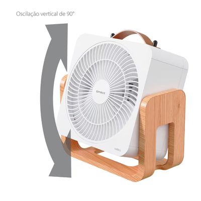 Circulador de Ar Cubics 20cm com 3 Velocidades e Múltiplas Inclinações Spirit Caramelo / 220V