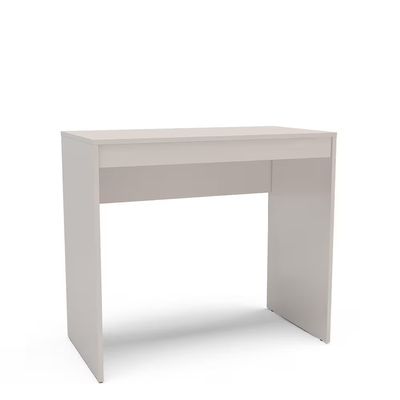 Escrivaninha Liberdade 1 Gaveta MDP Compacta Pintura UV Corrediças Metálicas Politorno Bege