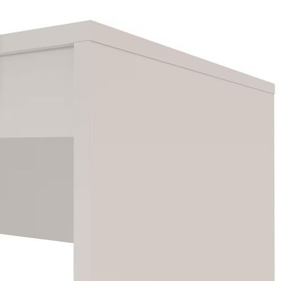 Escrivaninha Liberdade 1 Gaveta MDP Compacta Pintura UV Corrediças Metálicas Politorno Bege