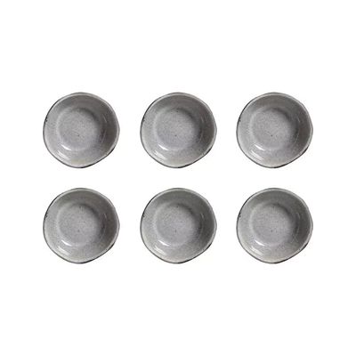 Conjunto de Ramequins Médios Porto Brasil Orgânico Dust com 6 Peças 70ml Preto n/a