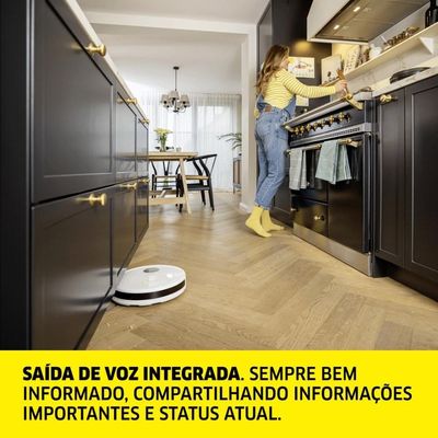 Robô Aspirador De Pó Kärcher RCV 2 Com Navegação E Controle Remoto – Bivolt