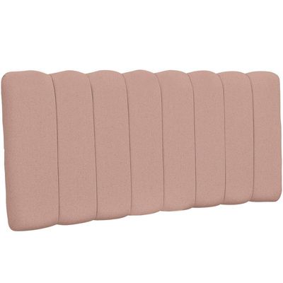 Cabeceira Cama Box Painel Casal 160 cm Dubai W01 Linho Rosê - Lyam Decor