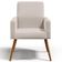 Kit 04 Poltronas Decorativas Para Sala de Estar Maria W01 Linho Cru - Lyam Decor