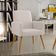 Kit 04 Poltronas Decorativas Para Sala de Estar Maria W01 Linho Cru - Lyam Decor