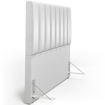 Cabeceira Cama Box Casal 140 Cm Dália W01 Facto Cinza Metalizado - Lyam Decor