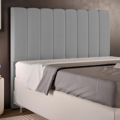 Cabeceira Cama Box Casal 140 cm Dália W01 Facto Cinza - Lyam Decor