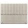 Cabeceira Cama Box Casal King 195 cm Dália W01 Facto Pérola Metalizado - Lyam Decor