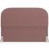 Cabeceira Cama Box Queen 160cm Lanna com Puff Recamier Doha W01  Suede Rosê - Lyam Decor