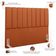Cabeceira Cama Box Casal Queen 160 cm Dália W01 Tecido Terracota - Lyam Decor