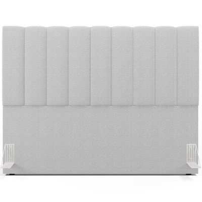 Cabeceira Cama Box Casal Queen 160 cm Dália W01 Bouclê Cinza - Lyam Decor