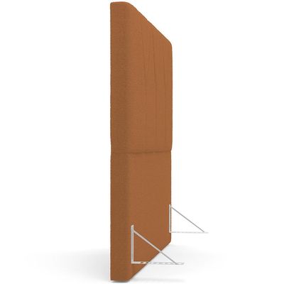 Cabeceira Cama Box Casal 140 cm Aurora W01 Bouclê Terracota - Lyam Decor