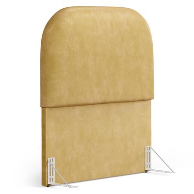 Cabeceira Cama Box 100cm Orgânica Lanna W01 Couríssimo Fendi - Lyam Decor