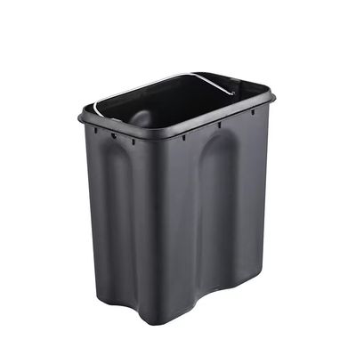 Lixeira 5 Litros Retangular Pedal Aço Carbono Preto Antidigital Frame Brinox Preto