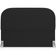 Cabeceira Cama Box Queen 160cm Lanna com Puff Recamier Doha W01  Suede Preto - Lyam Decor