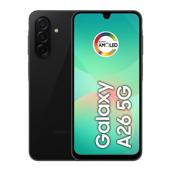 Smartphone Samsung Galaxy A26 Tela 6.7 256GB 5G Preto